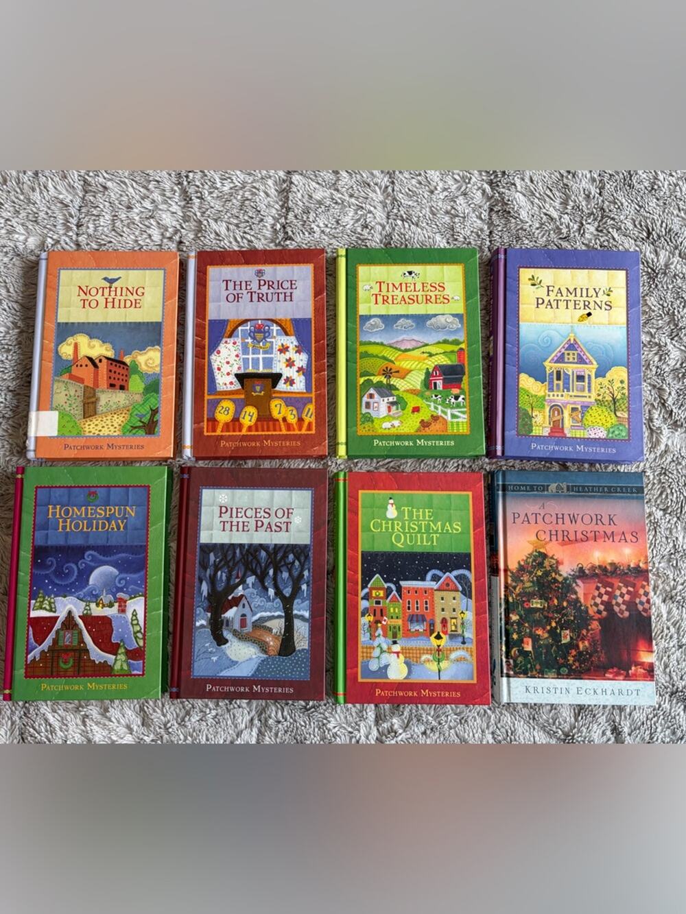 Guideposts Patchwork Mysteries Series Hardback Set of 8 Books